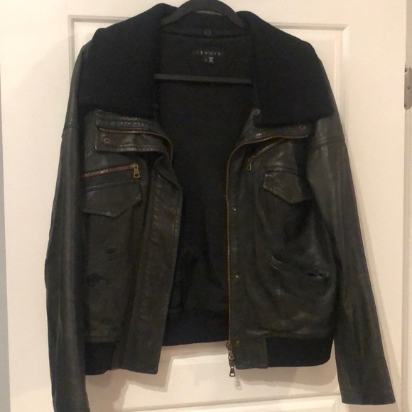 Theory Leather Jacket